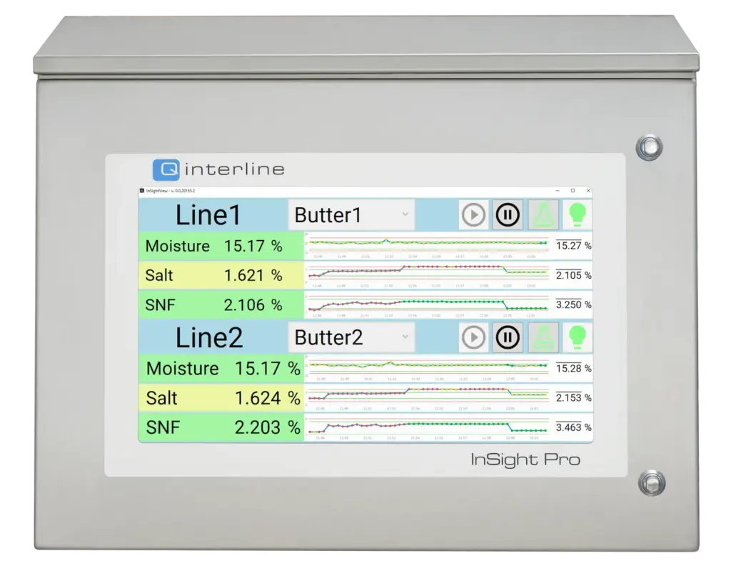 InSightView, intuitive und mehrsprachige Software für Inline-Analysesysteme. Für die Inline-Analytik. InSight Pro Schrank