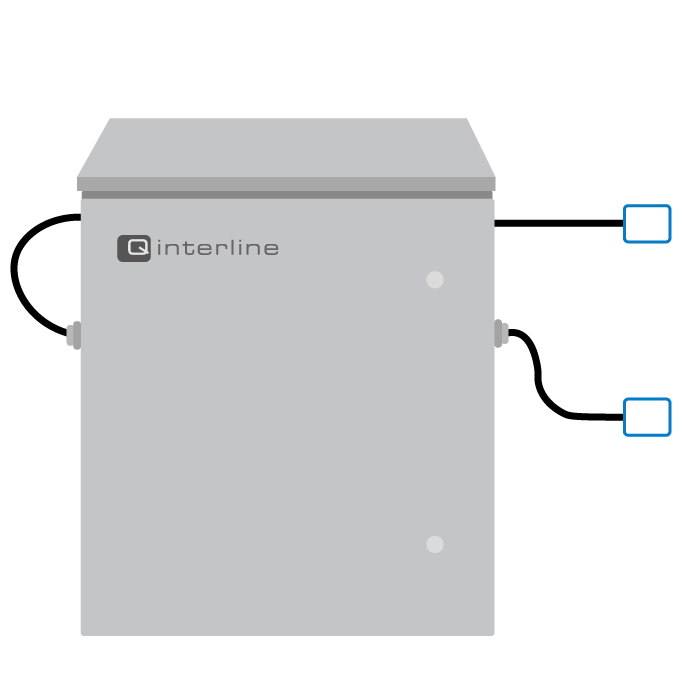 Der InSight Pro Schrank mit zwei Messsonden zur Inline-Prozessoptimierung